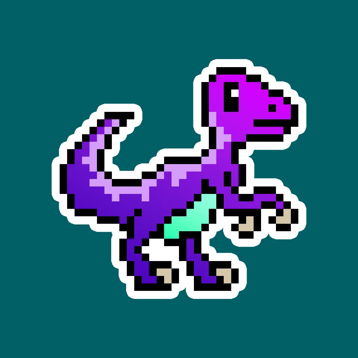 Common rarity PixelSaurus