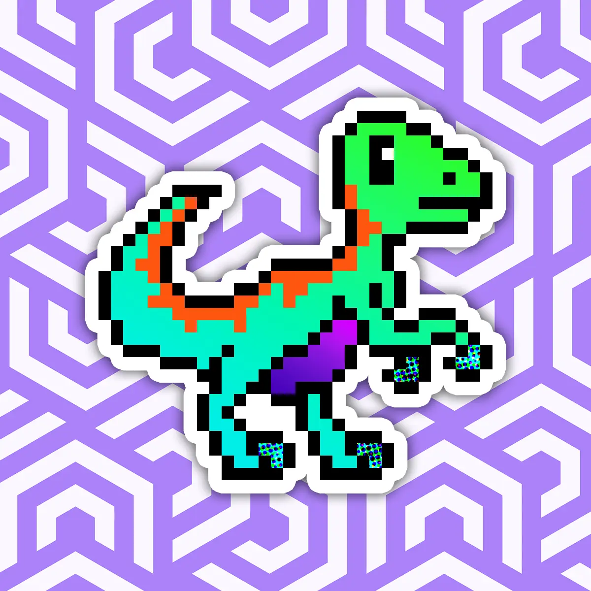 Rare rarity PixelSaurus
